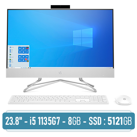 Hình của HP All-in-One 24-df1030d Bundle PC (4B6E3PA)