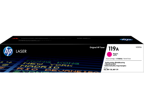 Hình của HP 119A Magenta Original Laser Toner Cartridge (W2093A)