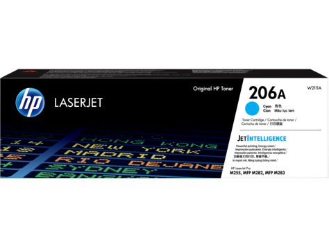 Hình của HP 206A Cyan Original LaserJet Toner Cartridge (W2111A)