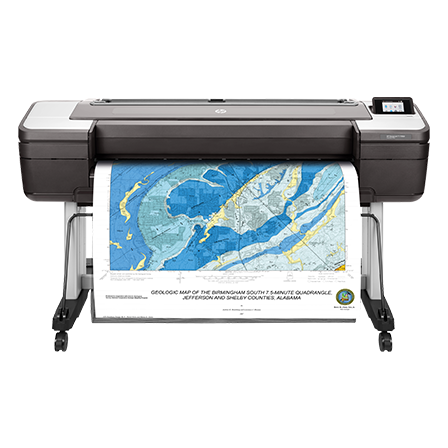 Hình của HP DesignJet T1708dr 44 inch (1VD85A)