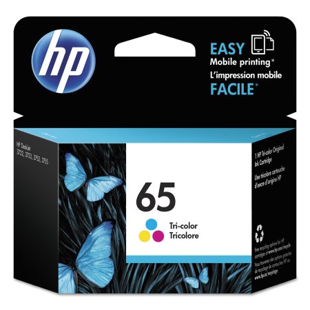 Hình của Mực in HP 65 Tri-color Original Ink Cartridge (N9K01AA)