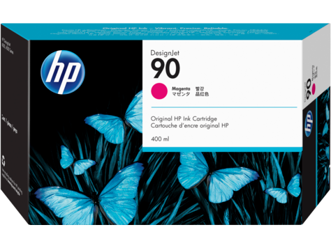 Hình của HP 90 400-ml Magenta DesignJet Ink Cartridge (C5063A)