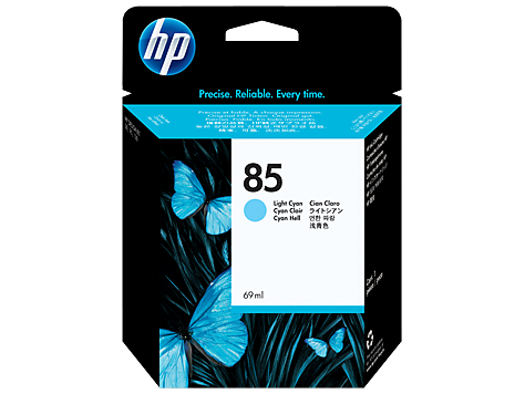 Hình của HP 85 69-ml Light Cyan DesignJet Ink Cartridge (C9428A)