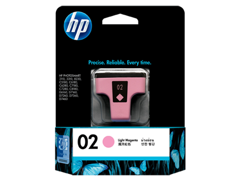 Hình của HP 02 Light Magenta Original Ink Cartridge (C8775WA)