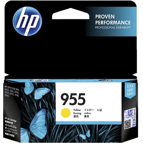 Hình của HP 955 Yellow Original Ink Cartridge (L0S57AA)