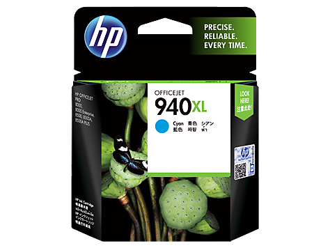 Hình của HP 940XL High Yield Cyan Original Ink Cartridge (C4907AA)