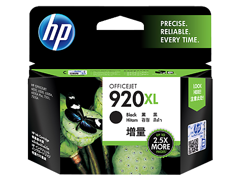 Hình của HP 920XL High Yield Black Original Ink Cartridge (CD975AA)