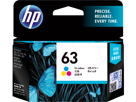 Hình của HP 63 Tri-color Original Ink Cartridge (F6U61AA)