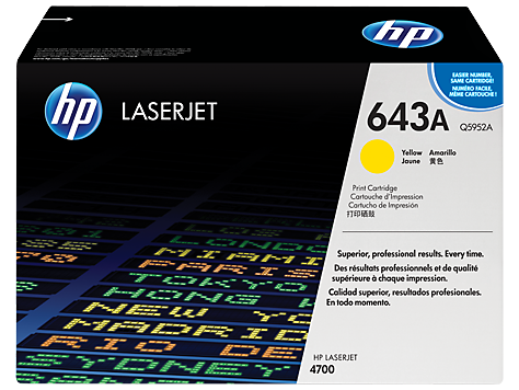 Hình của HP 643A Yellow Original LaserJet Toner Cartridge (Q5952A)