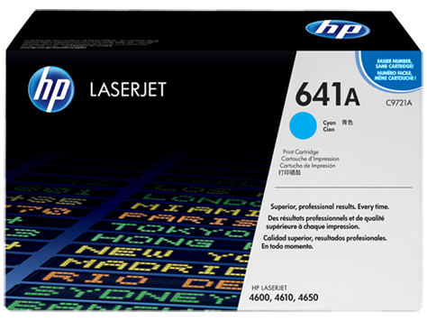 Hình của HP 641A Cyan Original LaserJet Toner Cartridge (C9721A)