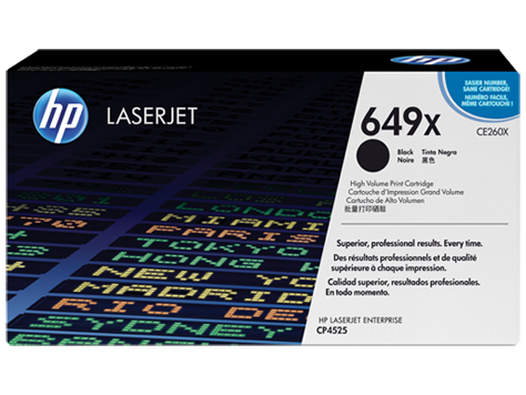 Hình của HP 649X High Yield Black Original LaserJet Toner Cartridge (CE260X)