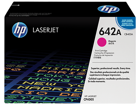 Hình của HP 642A Magenta Original LaserJet Toner Cartridge (CB403A)