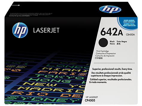 Hình của HP 642A Black Original LaserJet Toner Cartridge (CB400A)