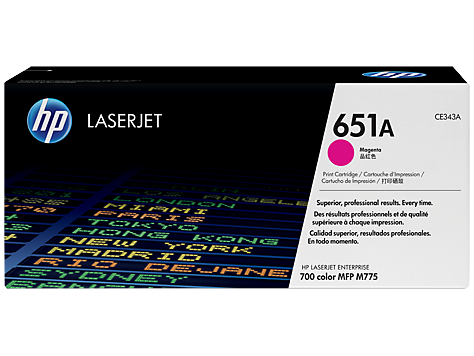 Hình của HP 651A Magenta Original LaserJet Toner Cartridge (CE343A)