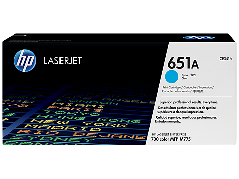 Hình của HP 651A Cyan Original LaserJet Toner Cartridge (CE341A)