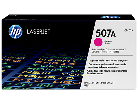 Hình của HP 507A Magenta Original LaserJet Toner Cartridge (CE403A)