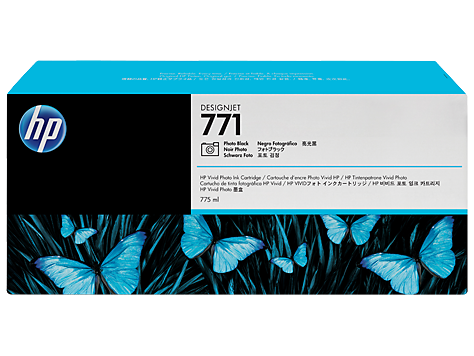 Hình của HP 771 775-ml Photo Black DesignJet Ink Cartridge (CE043A)