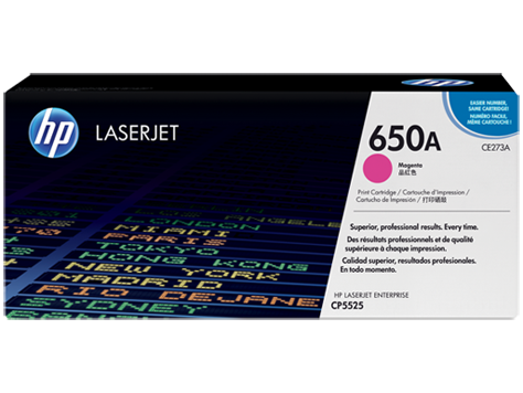 Hình của HP 650A Magenta Original LaserJet Toner Cartridge (CE273A)