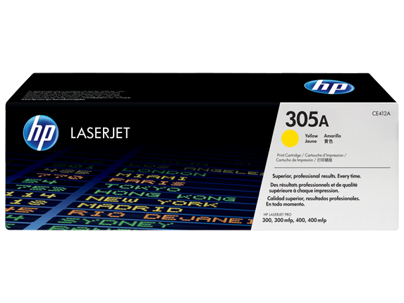 Hình của HP 305A Yellow Original LaserJet Toner Cartridge (CE412A)