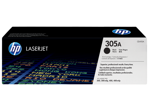 Hình của HP 305A Black Original LaserJet Toner Cartridge(CE410A)