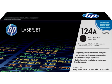 Hình của HP 124A Black Original LaserJet Toner Cartridge (Q6000A)