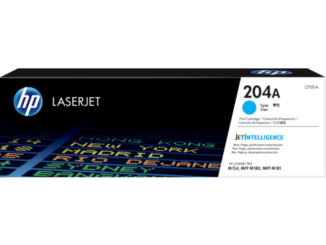 Hình của HP 204A Cyan Original LaserJet Toner Cartridge(CF511A)