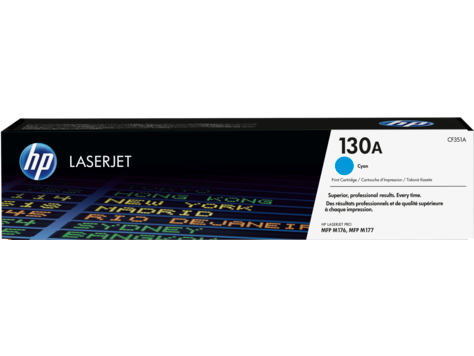 Hình của HP 130A Cyan Original LaserJet Toner Cartridge(CF351A)