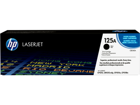 Hình của HP 125A Black Original LaserJet Toner Cartridge (CB540A)