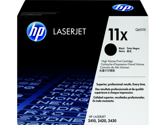 Hình của HP 11X High Yield Black Original LaserJet Toner Cartridge (Q6511X)