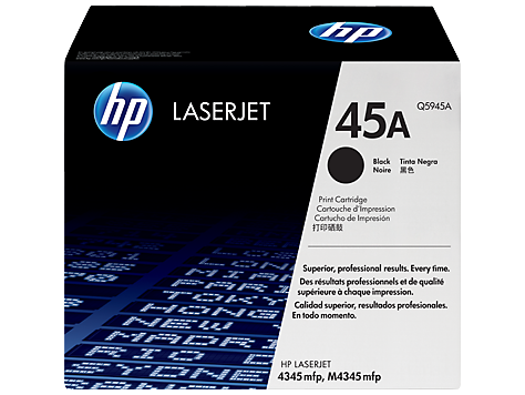 Hình của HP 45A Black Original LaserJet Toner Cartridge (Q5945A)