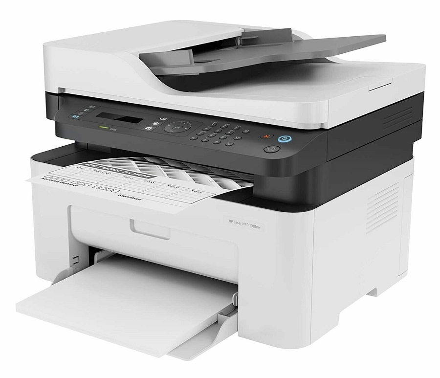 Hình của HP Laser MFP 138fnw Printer (4ZB91A)