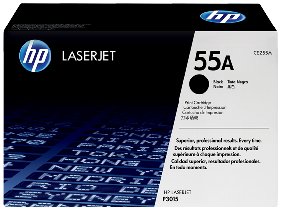 Hình của HP 55A Black Original LaserJet Toner Cartridge (CE255A)