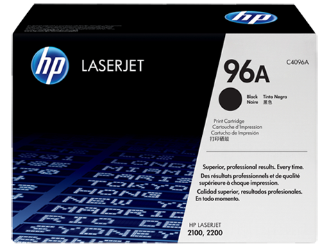 Hình của HP 96A Black Original LaserJet Toner Cartridge (C4096A)