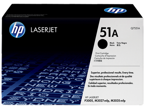 Hình của HP 51A Black Original LaserJet Toner Cartridge (Q7551A)