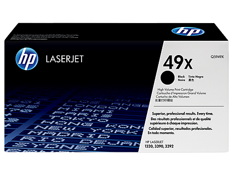 Hình của HP 49X High Yield Black Original LaserJet Toner Cartridge (Q5949X)