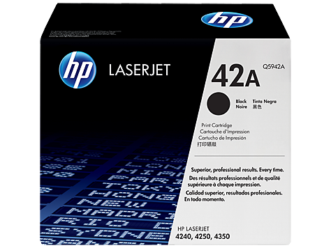 Hình của HP 42A Black Original LaserJet Toner Cartridge (Q5942A)