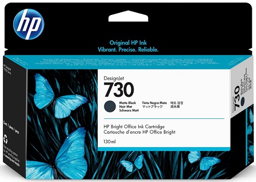 Hình của HP 730B 130-ml Matte Black DesignJet Ink Cartridge (3ED45A)