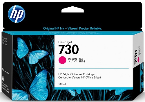 Hình của HP 730 130-ml Magenta DesignJet Ink Cartridge (P2V63A)