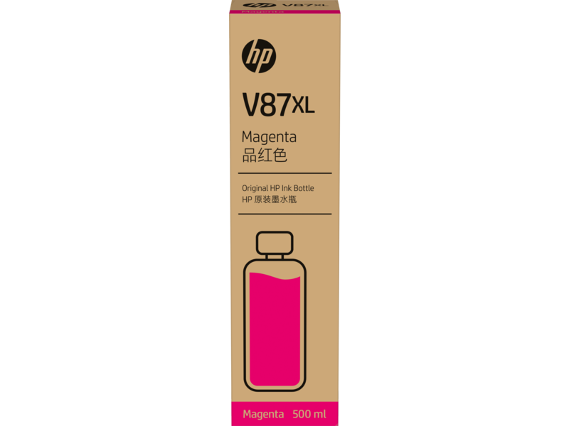 Hình của HP V87XL 500ml Magenta Bottled Ink Cartridge (7FN97A)