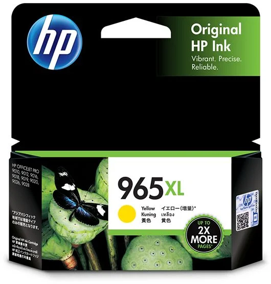 Hình của HP 965XL High Yield Yellow Original Ink Cartridge (3JA83AA)