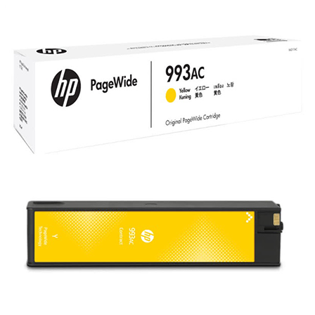 Hình của HP 993AC Yellow Contract PageWide Cartridge (X4D14AC)