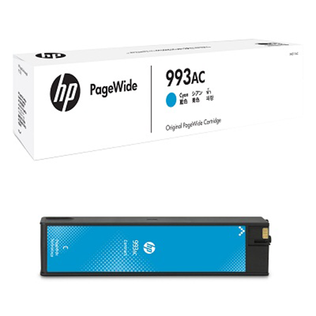 Hình của HP 993AC Cyan Contract PageWide Cartridge (X4D11AC)