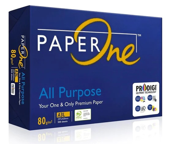 Hình của Giấy Paper One khổ A3 All Purpose Premium 80gsm