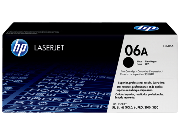 Hình của HP 06F Black LaserJet Toner Cartridge (C3906F)