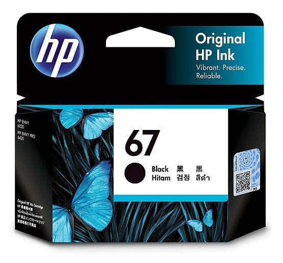 Hình của HP 67 Black Original Ink Cartridge (3YM56AA)