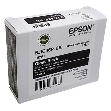 Hình của Mực in Epson SJIC46P Matte Black Ink Cartridge (C13T52R500)